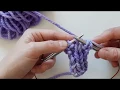 Modified Fisherman s Rib Stitch