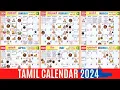 Tamil Calendar 2024 January to December Holidays Festivals Auspicious Days Muhurtham Dates