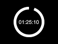 100 minute Animated Silent Timer - Countdown