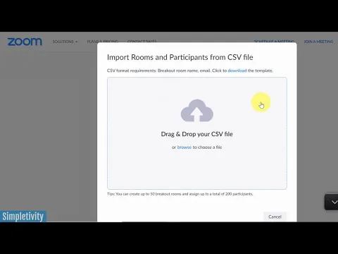 how to pre assign zoom breakout rooms tutorial