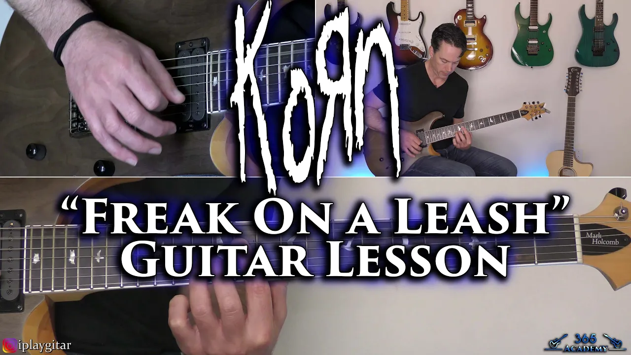 Korn - Freak On a Leash Guitar Lesson