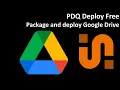 PDQ Deploy Free Package and deploy Google Drive