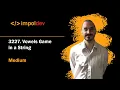 Vowels Game in a String LeetCode 3227 - Python