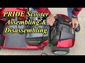 How to assemble and disassemble a PRIDE Victory wheel Mobility Scooter