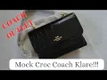 Coach Klare Crossbody mock croc Affordable Alternative for YSL Sunset