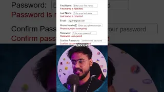 Form Validations in React JS