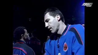 NBA on NBC - Knicks vs Pacers Game 3 Starting Lineups 1999 ECF Playoffs