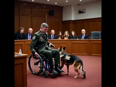 An Ex-Soldier’s Final Request in Court Involved His Dog — No One Expected This #dogstory #policedog