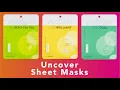 Download Lagu Introducing Uncover Sheet Masks: An Instant Glow in Your Skincare