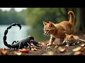 Download Lagu Ginger Kitten Suffers Dyspnea from a Scorpion Bite: Mama Cat to the Rescue 🐾🦂