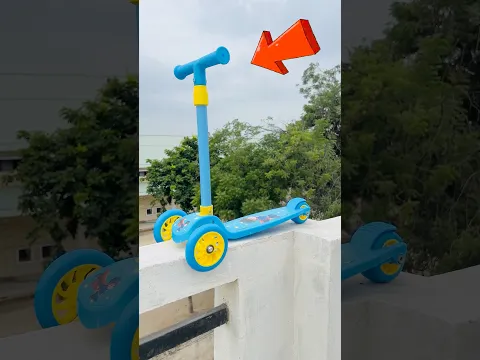 3 in 1 Wheel kick Scooter 🌈🛴 #shorts #ytshorts #trending