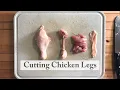 How to Cut Meat Off Chicken Legs