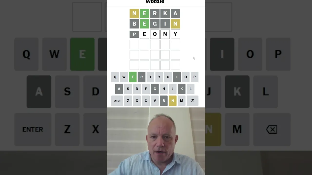 Wordle in a Minute - 1st August 2023