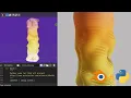 Blender Python Color Slices Tutorial Series Part 7 Applying an RI with Python