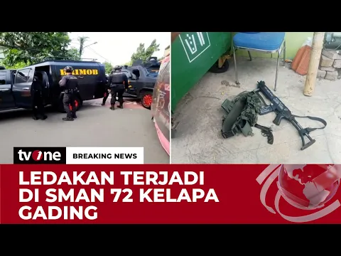 Breaking News! Ledakan di SMAN 72 Jakarta