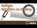 How to Measure an O Ring with only basic tools