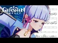 Lagu Kitsune´s Mask - Genshin Impact OST (Sheet music)