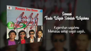 sensasi tiada wajah seindah wajahmu lirik 