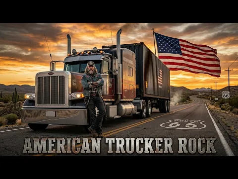 Desert Highway Sound 🌵 Country Rock Mix for Truckers (One Hour)