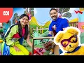 Superhero Obstacle Course Play School Party Animals ABC Kids