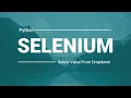 Select Values From Dropdown Python Selenium Pytest Framework SQA Tools