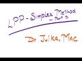 LPP 9 Simplex Method Part 5