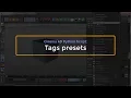Cinema 4D Script Tags Presets