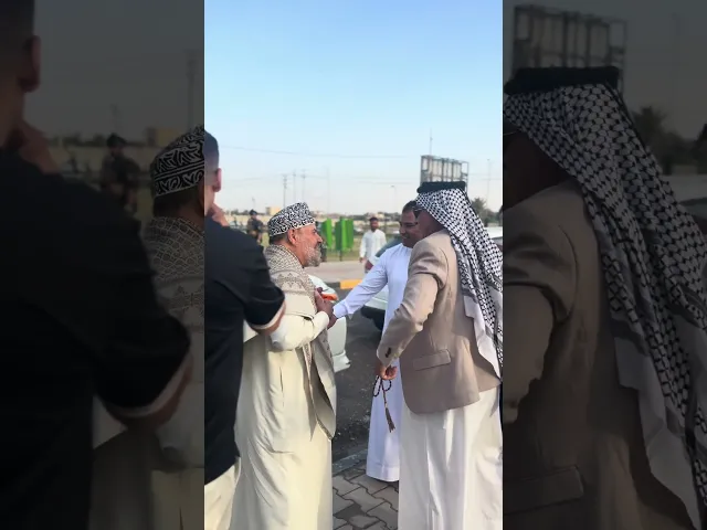 ⁣استقبال اهالي واسط قضاء الزبيدية للحاج ملا #جليل_الكربلائي