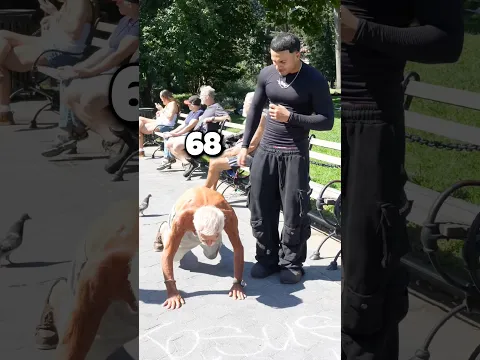Over 70 Doing 70 Pushups 😱👀