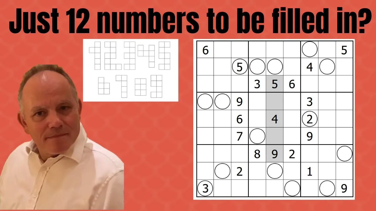 It just takes a dozen numbers to finish this off ...