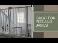 Carlson Extra Wide Walk Through Pet Gate With Small Pet Door Review