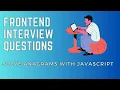 Frontend Interview Questions Solving Anagrams With JavaScript