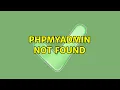 phpMyAdmin not found 2 Solutions
