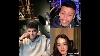 كيست برهم الديواني وفيصل يغني اطول وكت لايف دمارررررر احساس فيصل بالاغنية روعه 