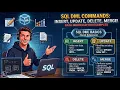 SQL DML Commands Explained INSERT UPDATE DELETE SQL for Beginners Step by Step