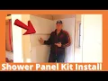 Nextile Shower Wall Set Install