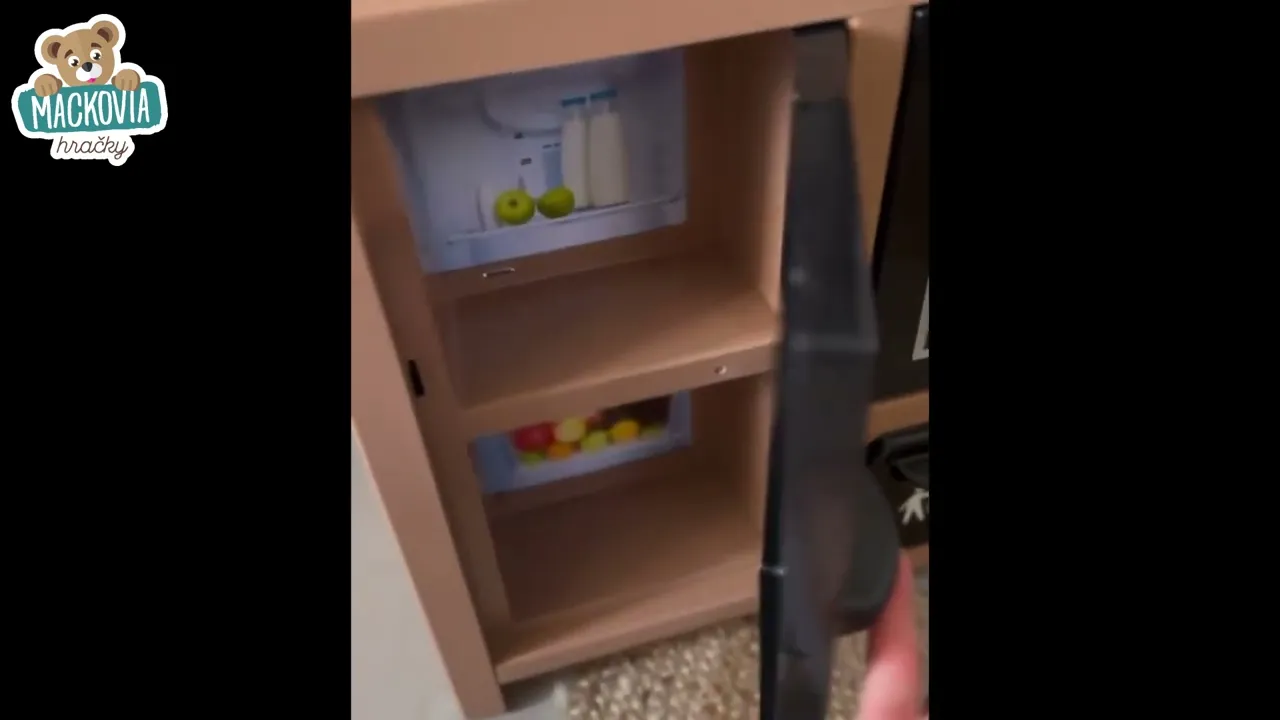 Domčeky pre bábiky sety - Set prebaľovací vozík s kuchynkou Natur Baby Nurse Smoby - 8