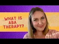 What is ABA Therapy Autism Therapy Speech Therapist Explains