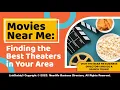 Movies Near Me Finding the Best Theaters in Your Area
