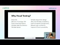 Playwright Visual Testing Best Practices presented by Applitools