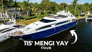 115′ Mengi Yay “Panacea” Yacht Tour | Boating Journey
