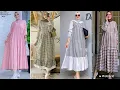 Download Lagu Midi Dress Bahan Katun Terbaru
