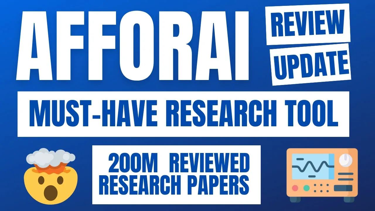 Outline Video Afforai Review: The AI Tool Every Researcher Needs!