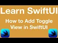 How to created the swiftUI Toggle switch Button Switch Toggle button in swiftUI Use of Toggle