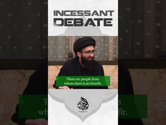 ⁣Continuous Argumentation #debate #shia #ahlulbayt
