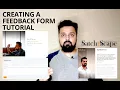 Create a Responsive Feedback Form HTML CSS and HTML5 Validation