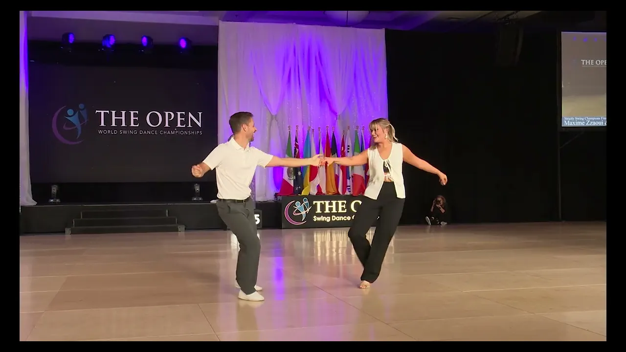 Maxime Zzaoui and Alexis Garrish - Jack & Jill Swing - Champions Finalist - The Open 2025