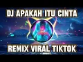 Lagu DJ APAKAH ITU CINTA [ DJ REMIX VIRAL TERBARU FULL BASS 2024