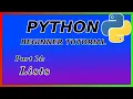 Lists - Python Tutorial Part 14