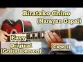 Download Lagu Biratako Chino - Narayan Gopal | Guitar Lesson | Easy Chords | (Capo 3)